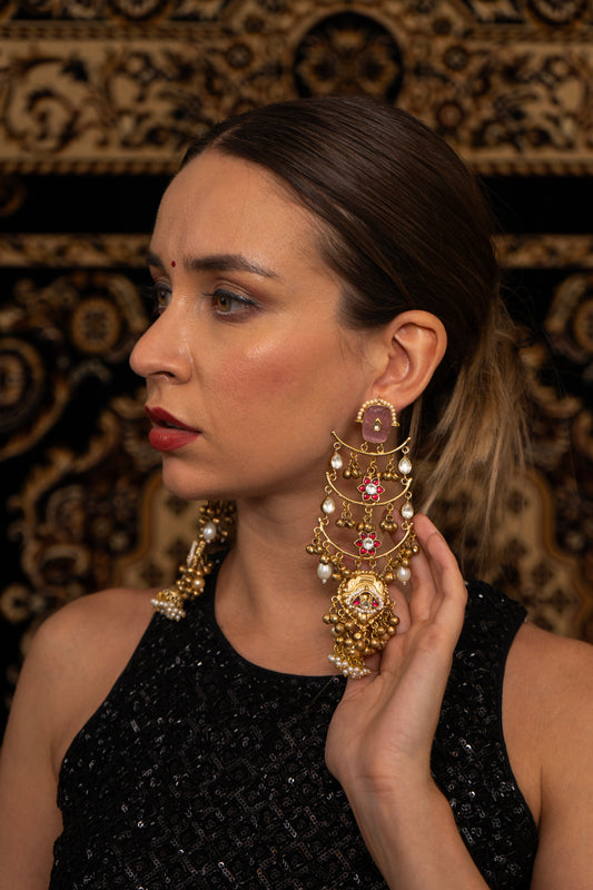 KHOOBSURAT JADAU EARINGS