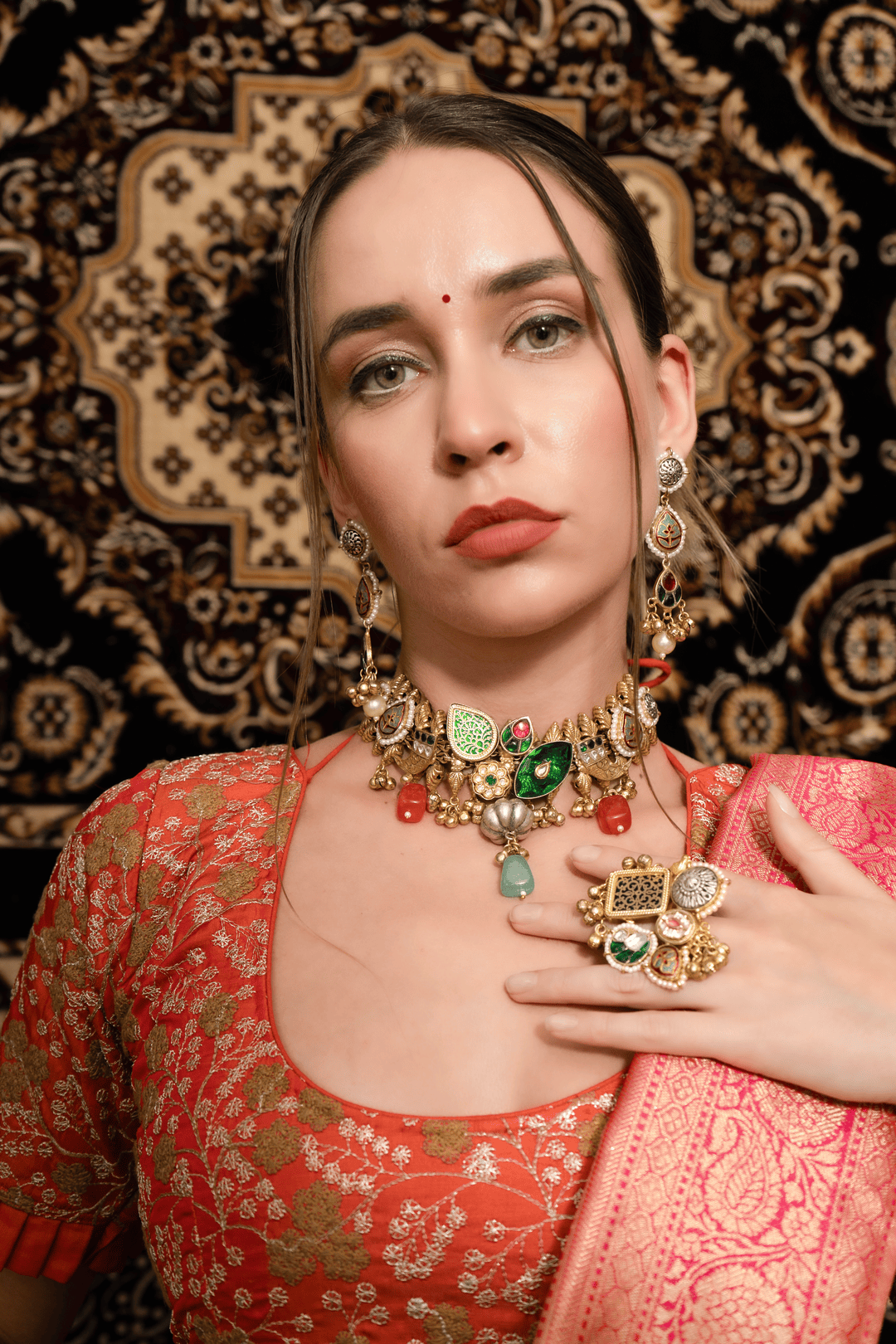 Mohabbat jadau Necklace set